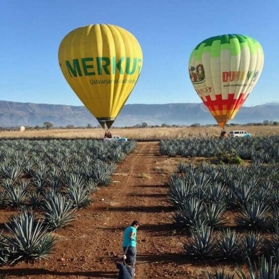 Hot Air Balloon in Tequila Jalisco Mexico